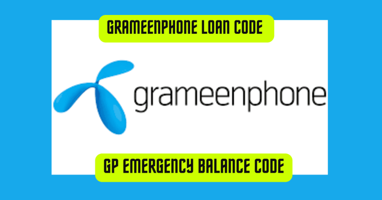 Grameenphone Emergency Balance Code
