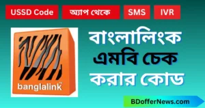 বাংলালিংক এমবি চেক করার কোড