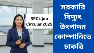 সরকারি বিদ্যুৎ উৎপাদন কোম্পানিতে চাকরি