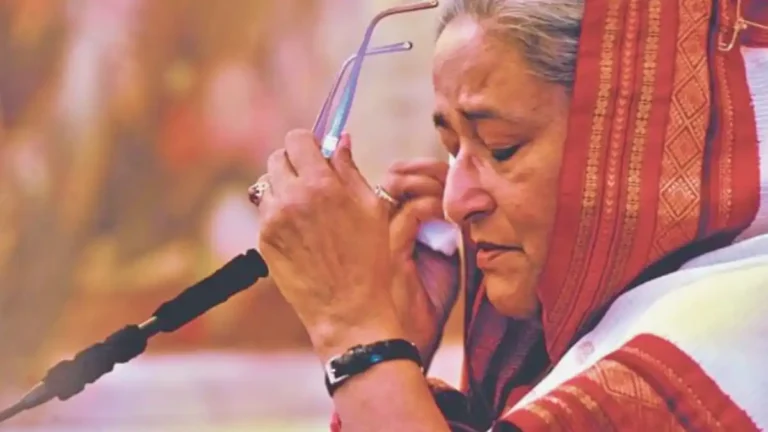 শেখ হাসিনাকে ফেরাতে ভারতের কাছে জরুরি চিঠি পাঠানোর সিদ্ধান্ত