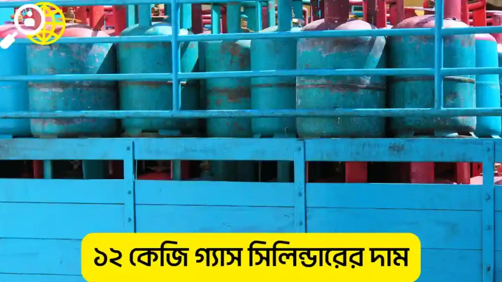 ২০২৬ সালে ১২ কেজি গ্যাস সিলিন্ডারের সরকারি দাম কত