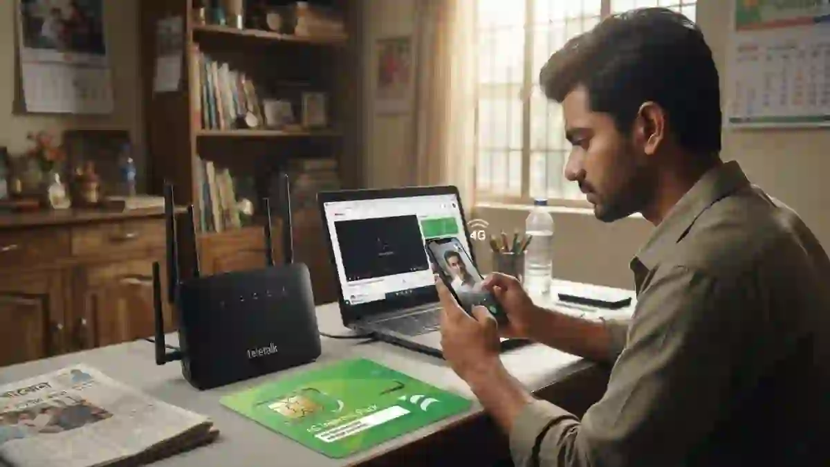 টেলিটক 4G WiFi প্যাকেজের রাউটার ও সিম